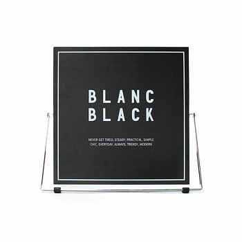 Квадратное настольное зеркало (Черный) Square Table Mirror (Black)