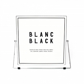 Квадратное настольное зеркало (Белый) Square Table Mirror (White)